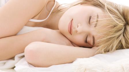 sleeping girl